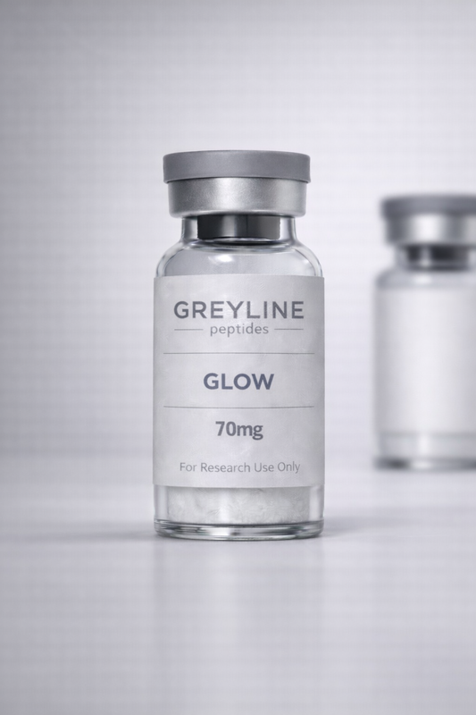 Glow Protocol (70mg) — TB-500 10mg + BPC-157 10mg + GHK-Cu 50mg