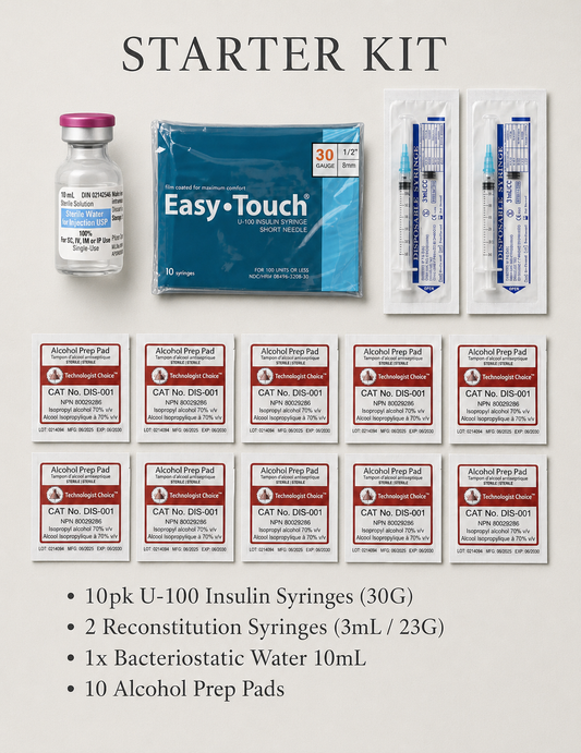 Peptide Injection Starter Kit